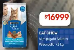 Nini Mayorista Cat chow alim.p/gato adultos pesc/pollo oferta