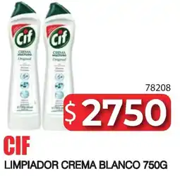 Masivos Cif limpiador crema blanco oferta