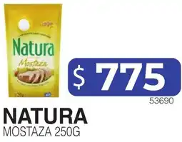 Masivos Natura mostaza oferta