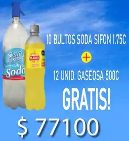 Masivos Sierra soda sifon oferta