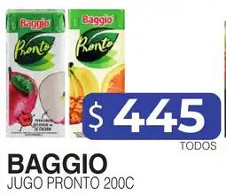 Masivos Baggio jugo pronto oferta