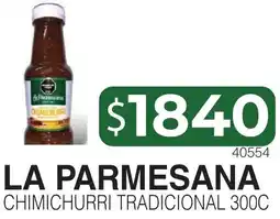 Masivos La parmesana chimichurri tradicional oferta