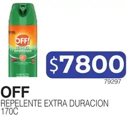Masivos Off! repelente extra duracion oferta