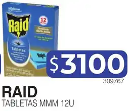 Masivos Raid tabletas mmm oferta