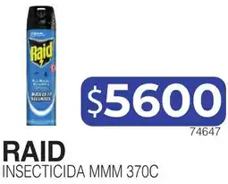 Masivos Raid insecticida mmm oferta