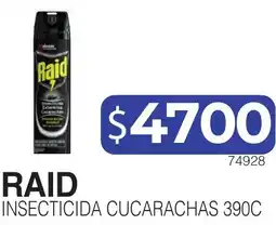 Masivos Raid insecticida cucarachas oferta