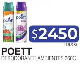 Masivos Poett desodorante ambientes oferta