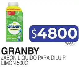 Masivos Granby jabon liquido para diluir limon oferta