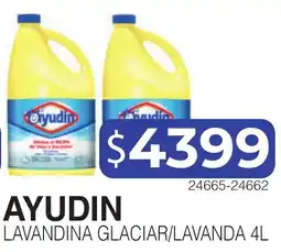 Masivos Ayudín lavandina glaciar/lavanda oferta