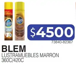 Masivos Blem lustramuebles marron oferta