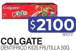 Masivos Colgate dentifrico kids frutilla oferta