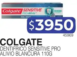 Masivos Colgate dentifrico sensitive pro alivio blancura oferta