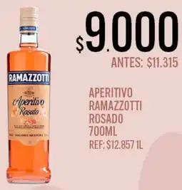 Supermercados Todo Ramazzotti aperitivo rosato oferta