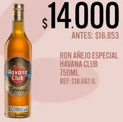 Supermercados Todo Havana club ron añejo especial oferta