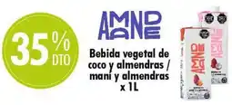 Disco Amande bebida vegetal de coco y almendras / maní y almendras oferta