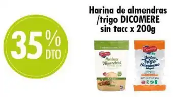 Dicomere harina de almendras /trigo sin tacc