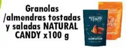 Disco Natural candy granolas /almendras tostadas y saladas oferta