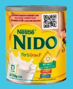 Disco Nido leche en polvo fortigrow lata oferta