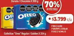 Disco Oreo galletitas regular/golden oferta