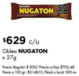 Disco Nugaton oblea oferta