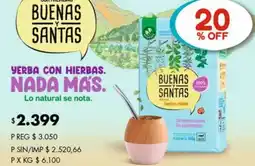 Disco Yerba con hierbas buenas y santas oferta