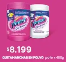 Disco Vanish quitamanchas en polvo pote oferta