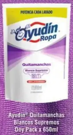 Disco Ayudín quitamanchas blancos supremos doy pack oferta