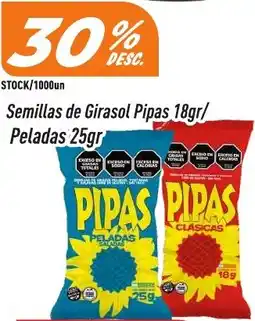 Supermercados Comodin Pipas semillas de girasol oferta