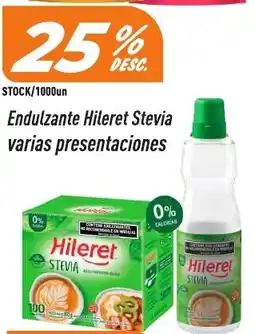 Supermercados Comodin Hileret stevia endulzante varias presentaciones oferta