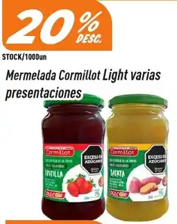 Supermercados Comodin Cormillot light mermelada varias presentaciones oferta