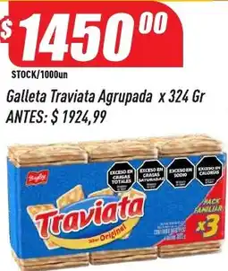 Supermercados Comodin Traviata galleta agrupada oferta