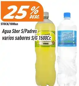 Supermercados Comodin S/G agua sbor s/padres varios sabores oferta
