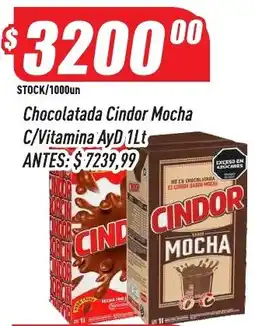 Supermercados Comodin Cindor chocolatada mocha c/vitamina ayd oferta