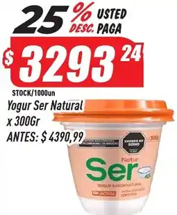 Supermercados Comodin Ser natural yogur oferta