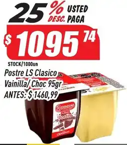 Supermercados Comodin LS Postre clasico vainilla/ choc oferta