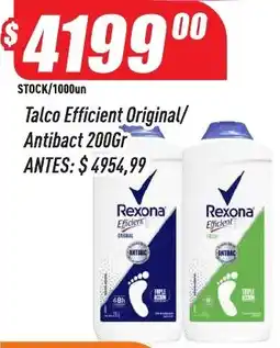 Supermercados Comodin Talco Efficient Original/ Antibact oferta