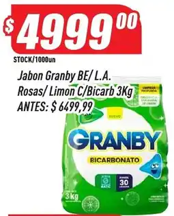 Supermercados Comodin Granby jabon be/l.a. rosas/limon c/bicarb oferta