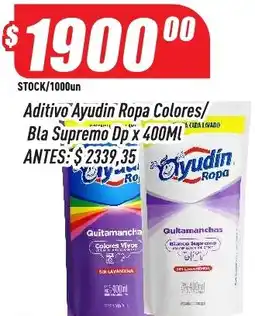 Supermercados Comodin Ayudín aditivo ropa colores/ bla supremo dp oferta