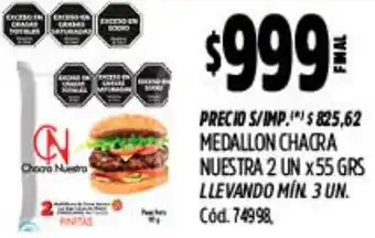 Supermercados Yaguar Chacra nuestra medallon oferta