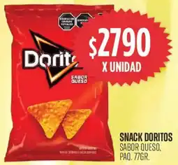 Supermercados Vea Doritos snack sabor queso, paq. oferta
