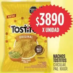 Supermercados Vea Tostitos nachos circular, paq. oferta