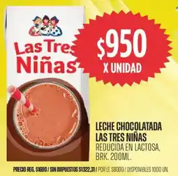 Supermercados Vea Las tres niñas leche chocolatada brk oferta