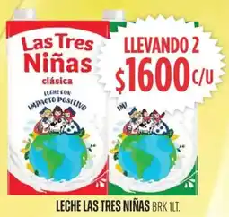 Supermercados Vea Las tres niñas leche brk oferta