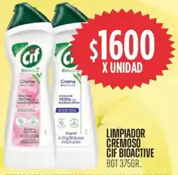 Supermercados Vea Cif limpiador cremoso bioactive bot oferta