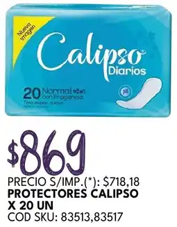 Supermercados Yaguar Calipso protectores oferta