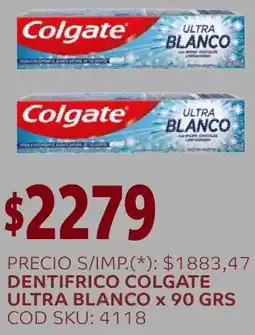 Supermercados Yaguar Colgate dentifrico ultra blanco oferta
