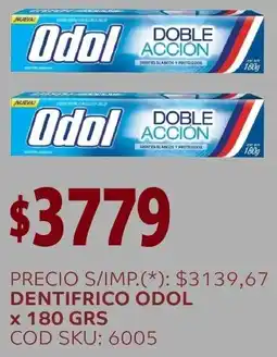 Supermercados Yaguar Odol dentifrico oferta
