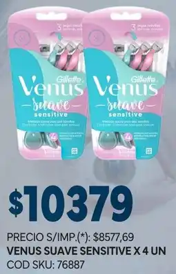 Supermercados Yaguar Gillette venus suave sensitive oferta