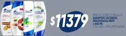 Supermercados Yaguar Head&shoulders shampoo/acondic. oferta