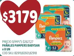 Supermercados Yaguar Pampers pañales babysan oferta